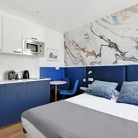Modern Sutdio For 2 With A-C - Near Montmartre Appartement Parijs Buitenkant foto