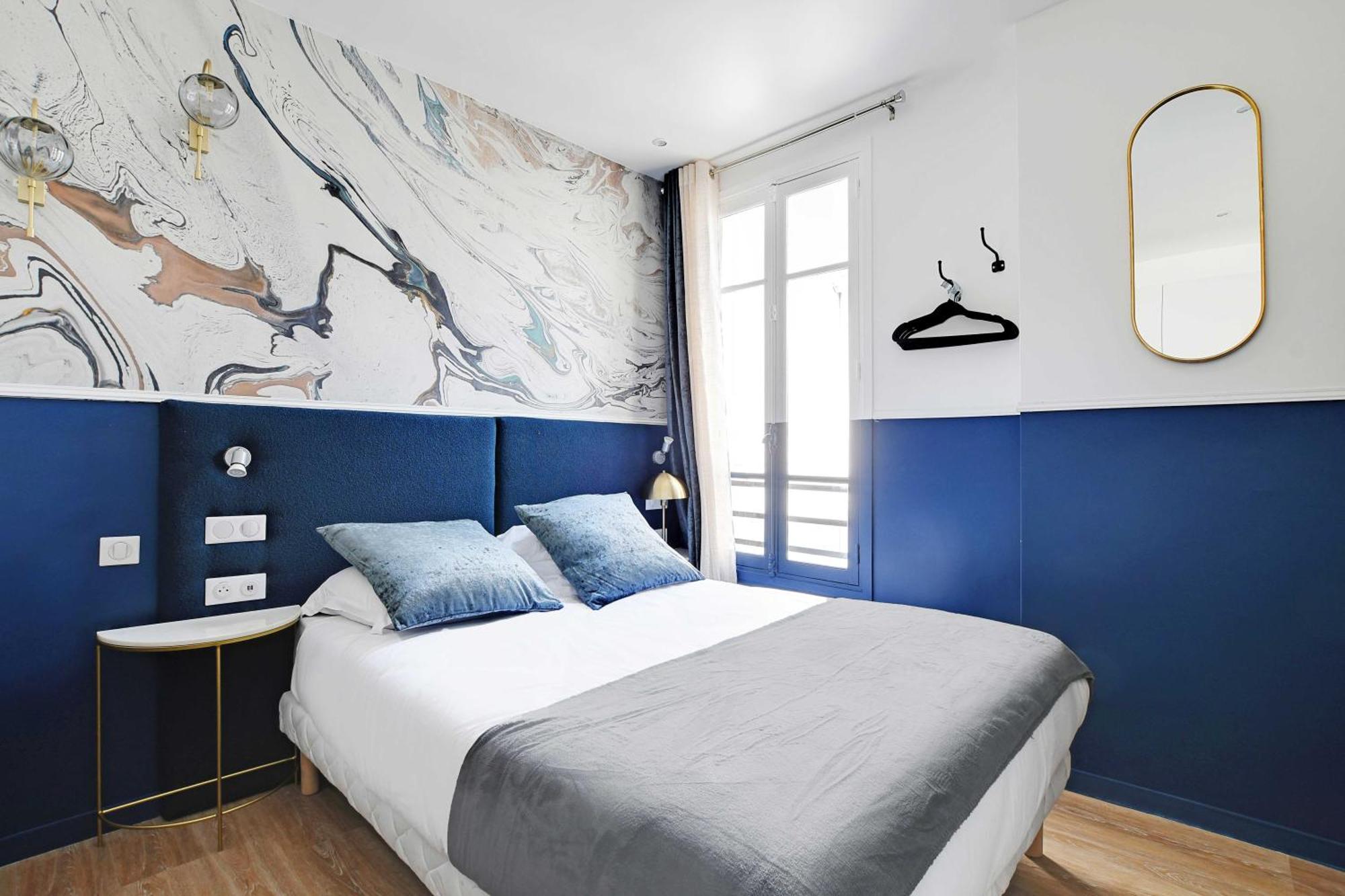 Modern Sutdio For 2 With A-C - Near Montmartre Appartement Parijs Buitenkant foto