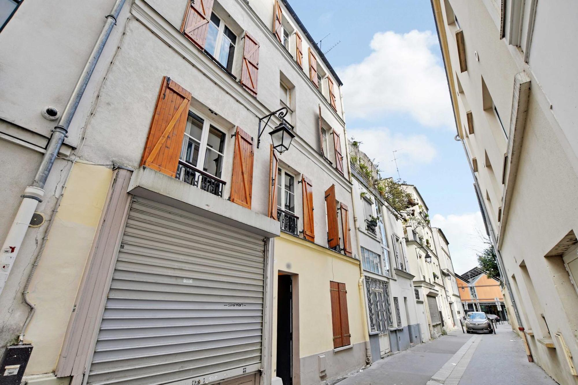 Modern Sutdio For 2 With A-C - Near Montmartre Appartement Parijs Buitenkant foto